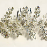 peigne de mariage strass et perles