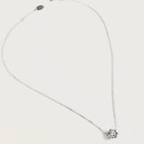 Collier chaine fine et swarovski
