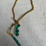 Bracelet perle Swarovski nacrée en acier inoxydable