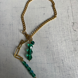 Bracelet perle Swarovski nacrée en acier inoxydable