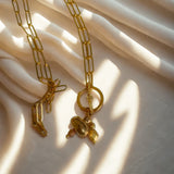 Collier en acier inoxydable pendentif amovible modèle Naïade