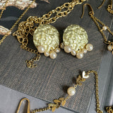 Boucles d'oreilles en acier inoxydable Zina