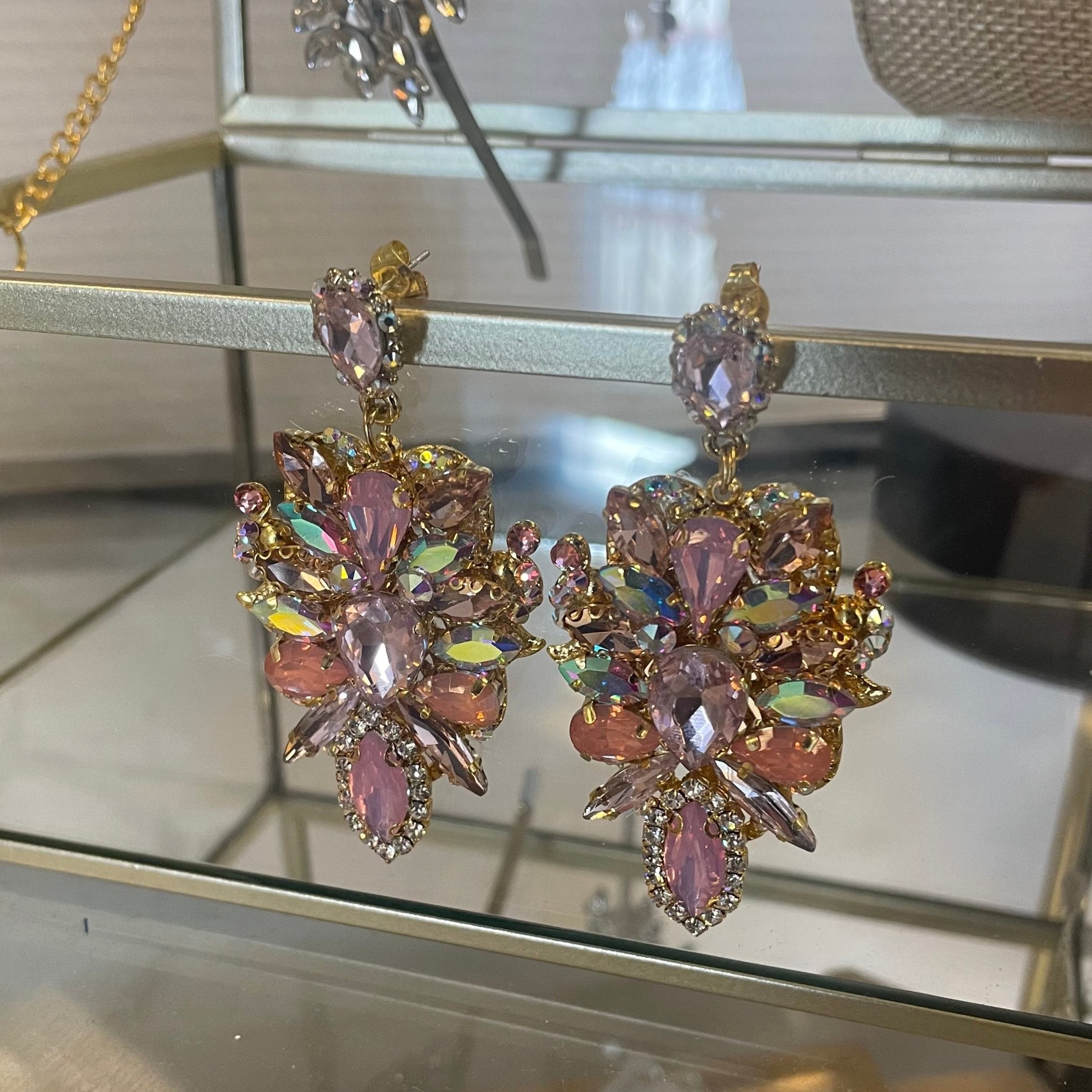 Boucles luxury roses caftan