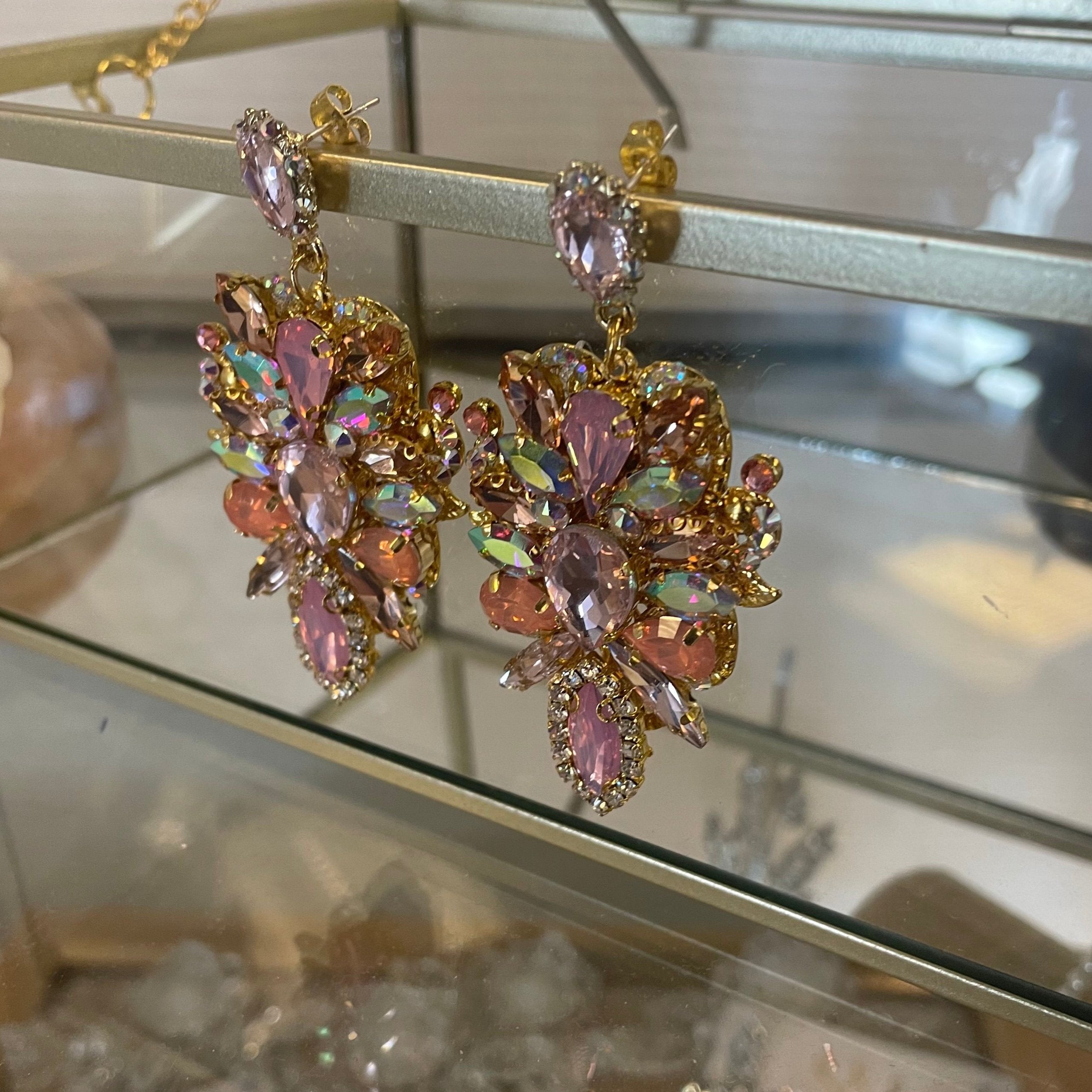 Boucles luxury roses caftan