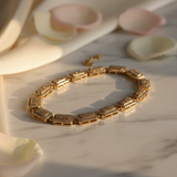 Bracelet  mariage oriental or