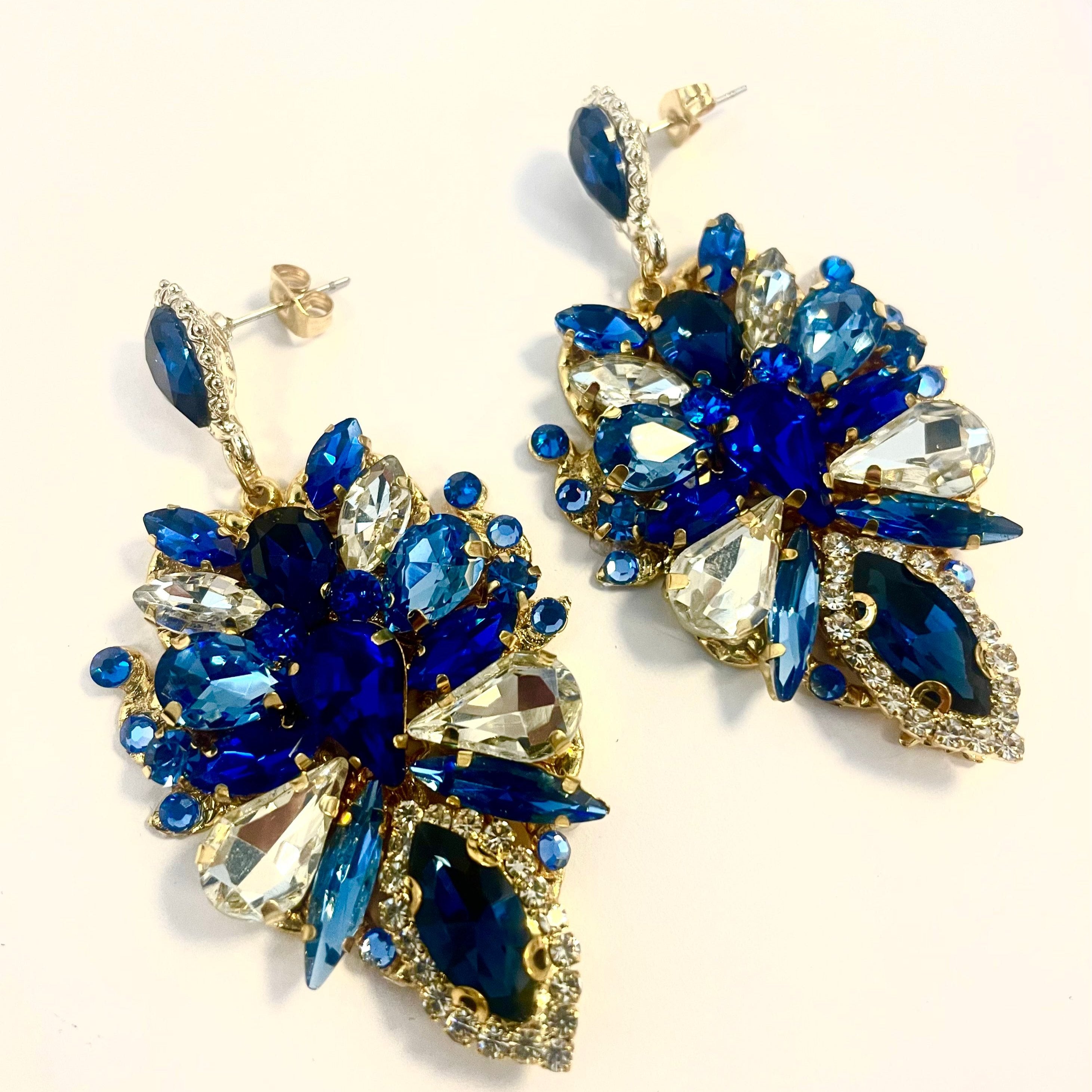 Luxury gold et bleu roi