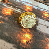Bague Louis en acier inoxydable