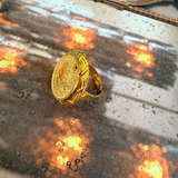 Bague Louis en acier inoxydable