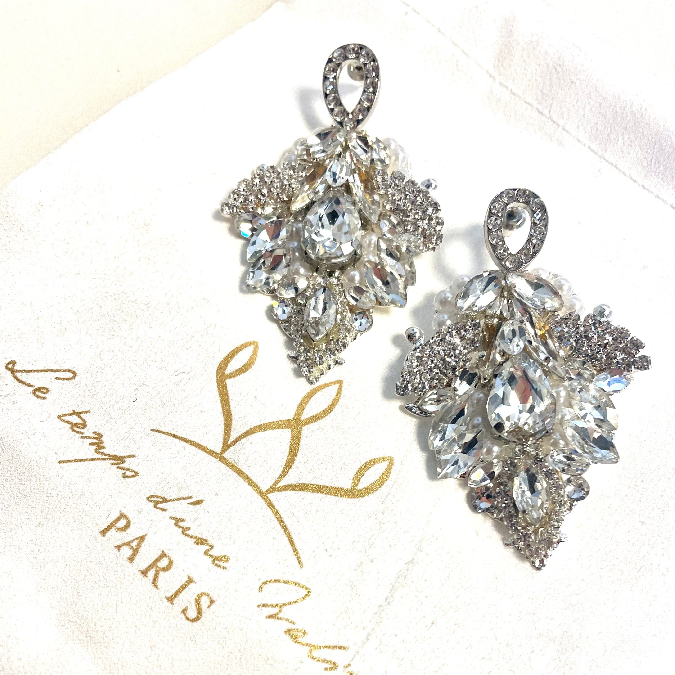 boucles cristal mariage
