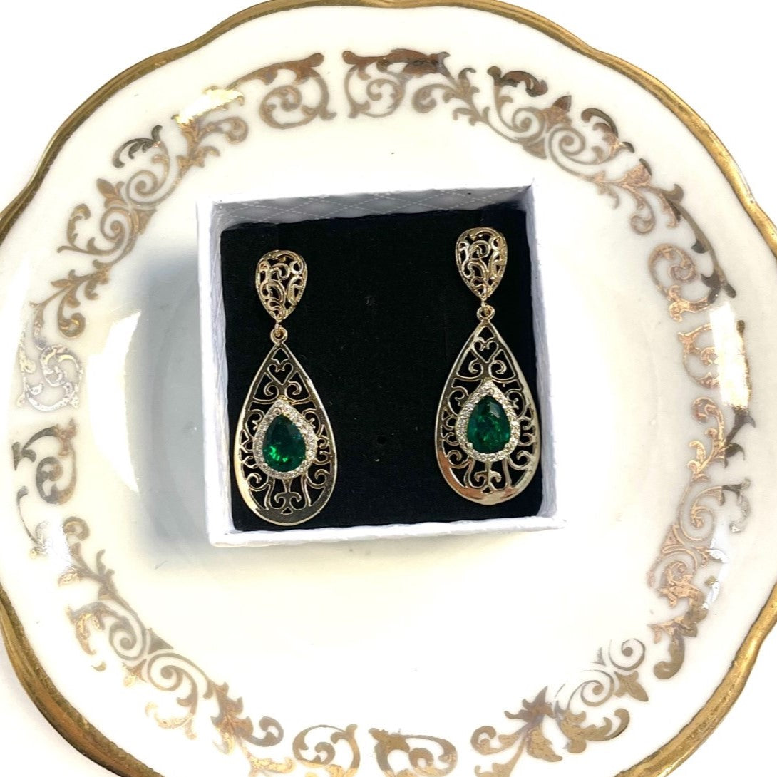 boucles d'oreilles hénné