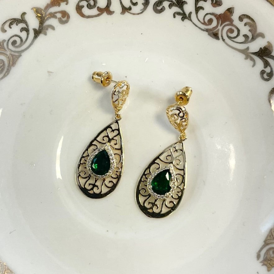 boucles d'oreilles henné