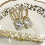 Bracelet mariage Cubique Plaqué Or et Zircons