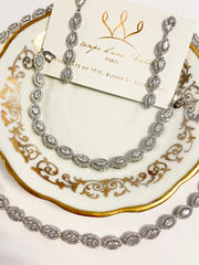 parure mariage zircon