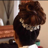Peigne cheveux mariage oriental