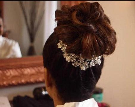 Peigne cheveux mariage oriental