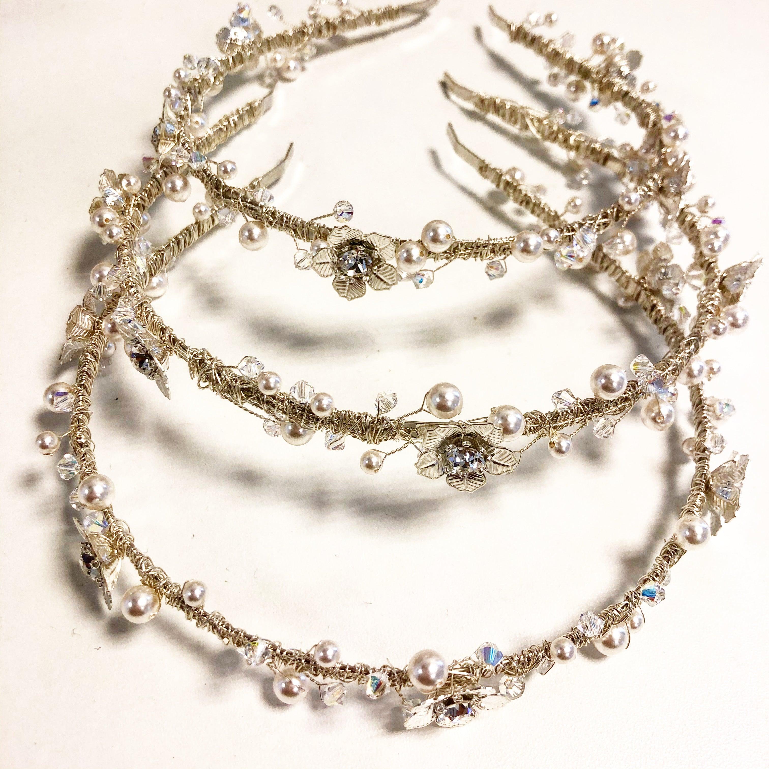 Couronne de fleurs 