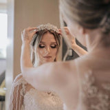 Couronne en strass mariage oriental 
