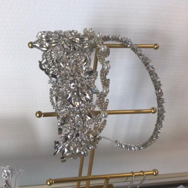 Couronne en strass mariage oriental 