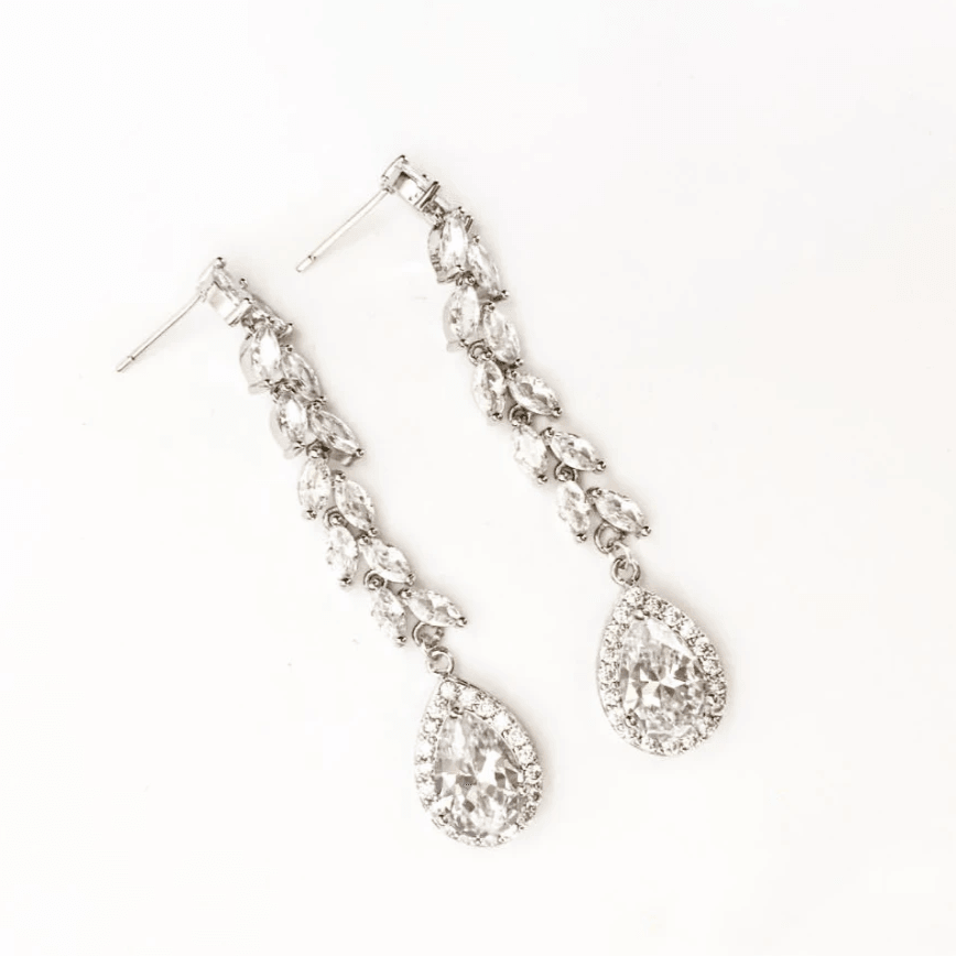 Boucles mariage goutte