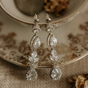 Longue boucles d'oreilles mariage