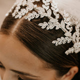 Serre-tête mariage en zircon