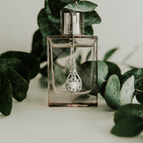 Collier de dos mariage  rallonge dorsale Pearline