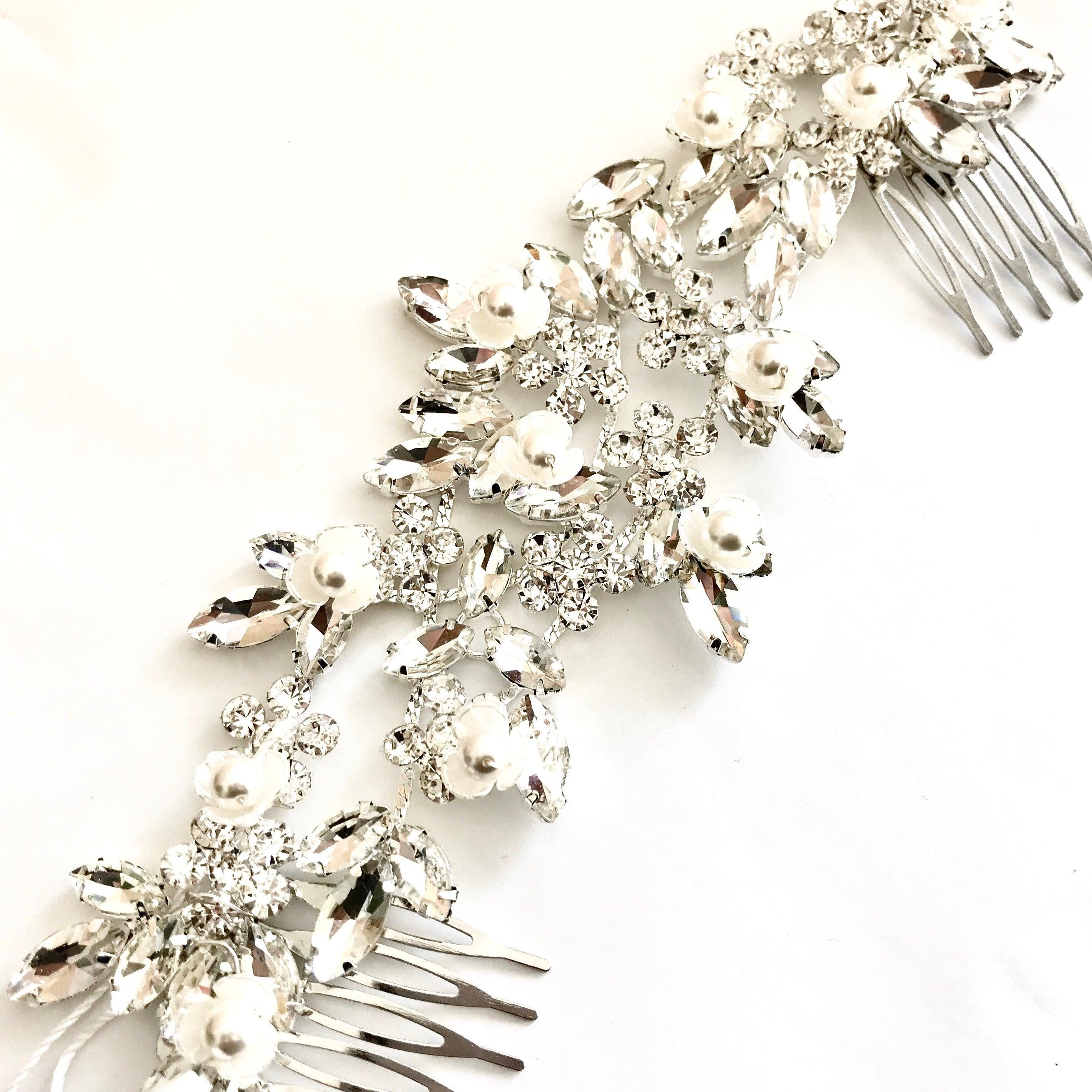 Peigne cheveux mariage oriental