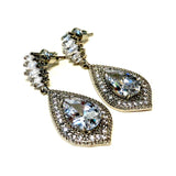 Boucles d'oreilles de mariage oriental Cassandra