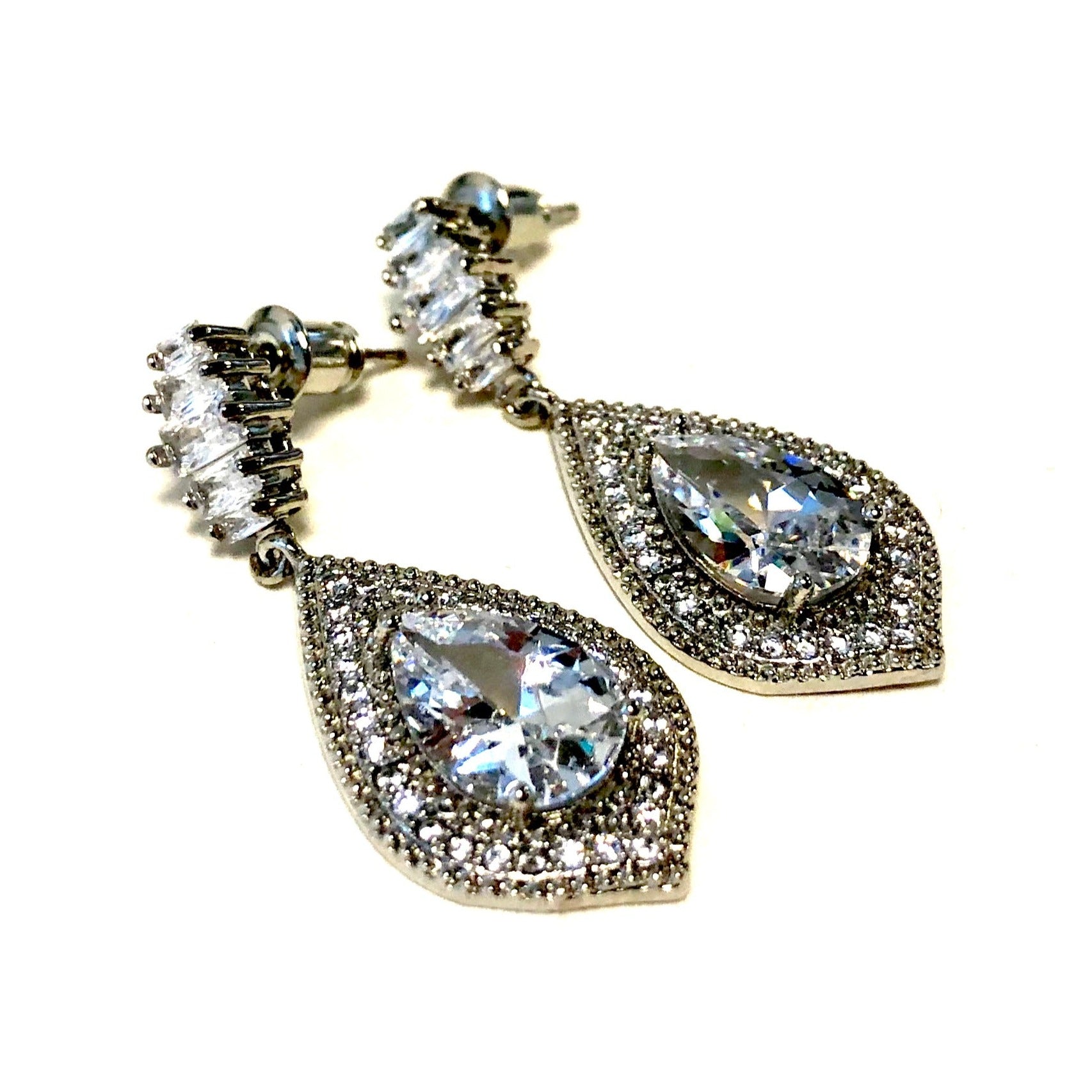 Boucles d'oreilles de mariage oriental Cassandra