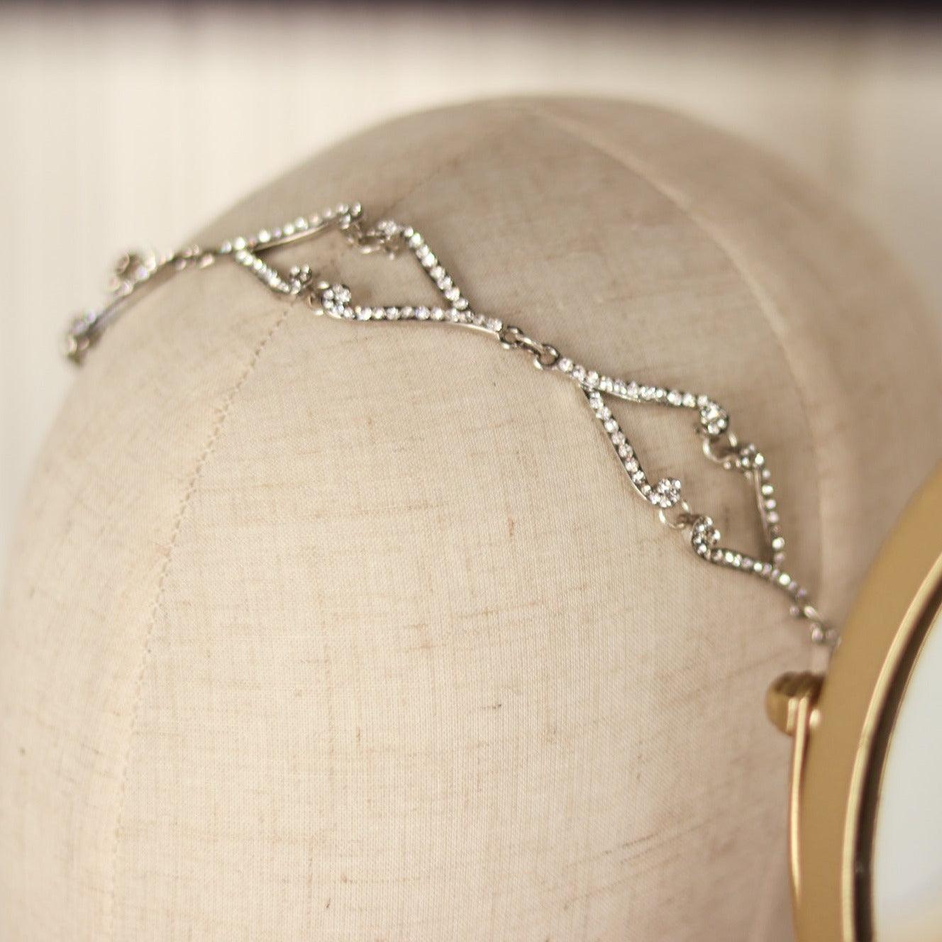 Headband mariage  vintage