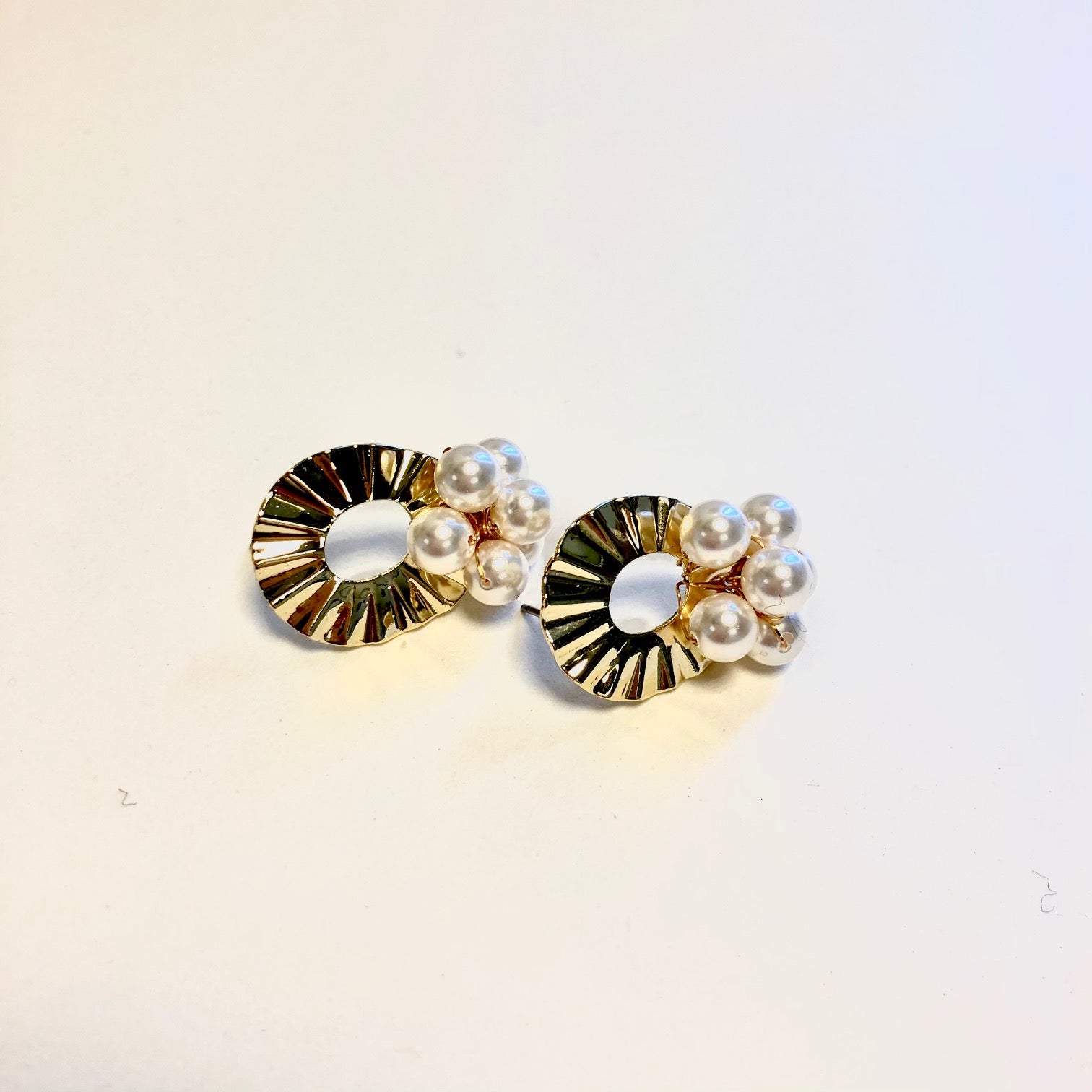 Boucles d'oreilles en acier inoxydable collection Zina - Le Temps d'une Walima