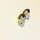Boucles d'oreilles en acier inoxydable collection Zina - Le Temps d'une Walima
