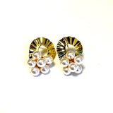 Boucles d'oreilles en acier inoxydable collection Zina - Le Temps d'une Walima