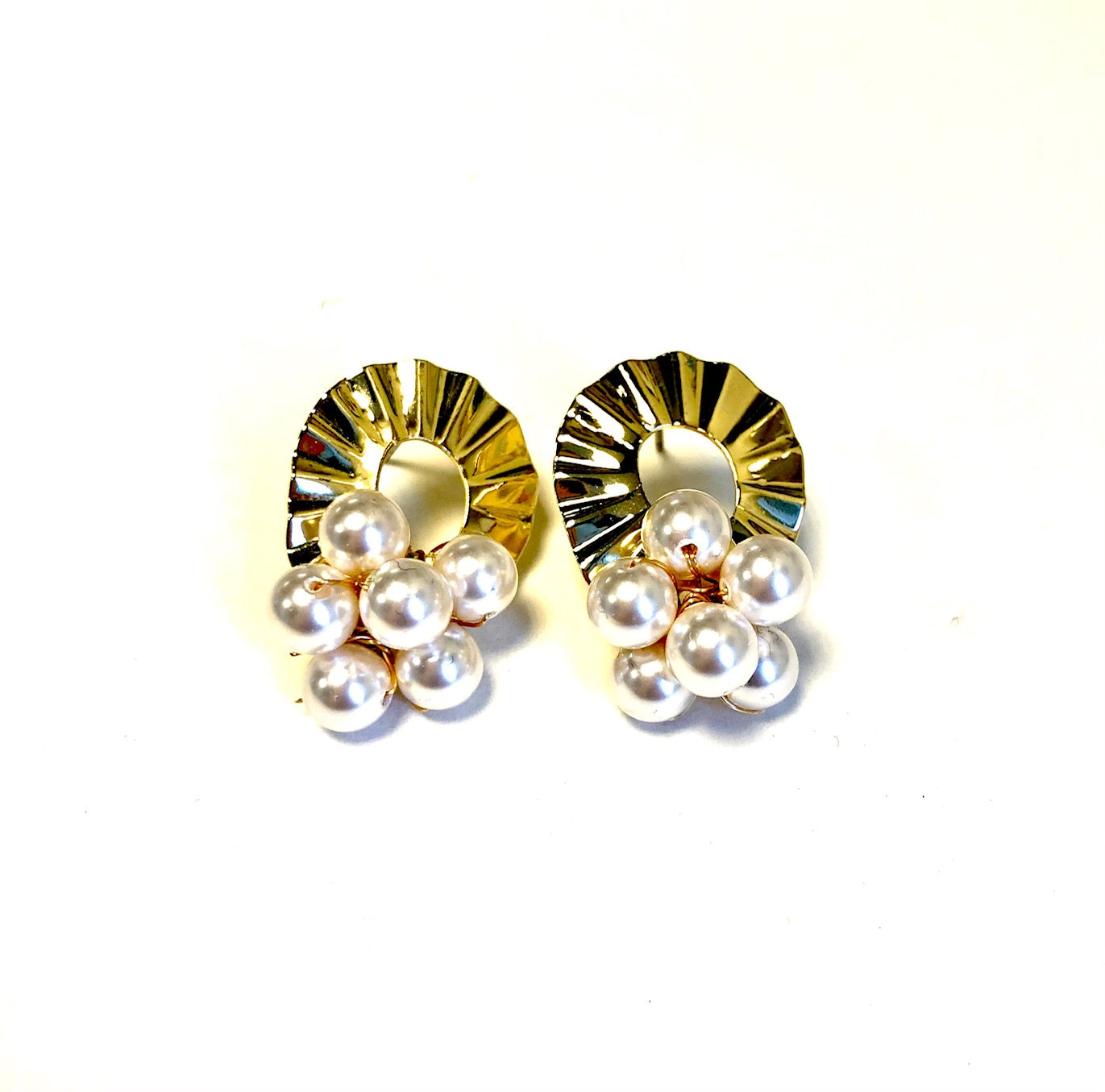 Boucles d'oreilles en acier inoxydable collection Zina - Le Temps d'une Walima