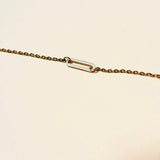 Bracelet Anneau Minimaliste doré en acier inoxydable collection Zina - Le Temps d'une Walima