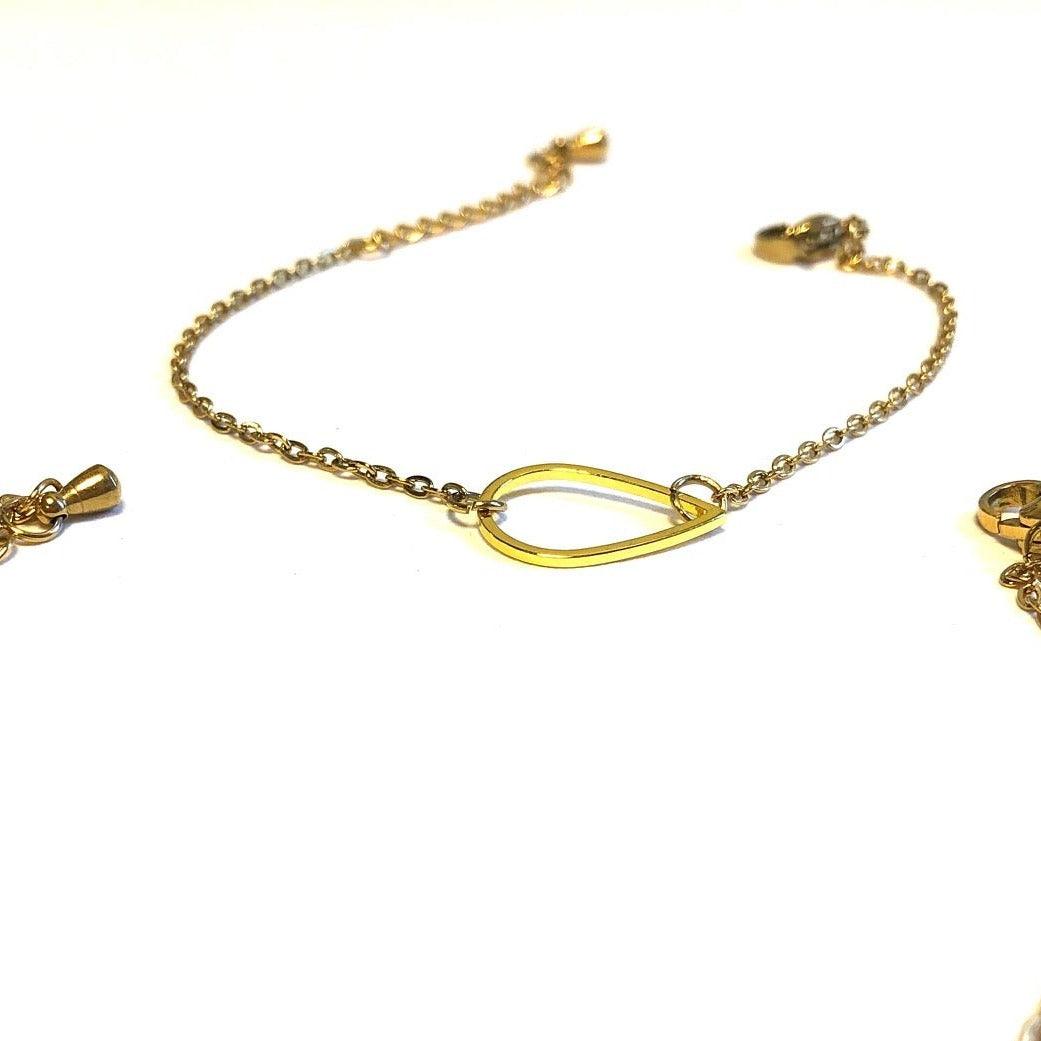 bracelet minimaliste acier inoxydable