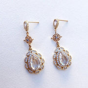 Boucles d'oreilles mariage vintage oriental 