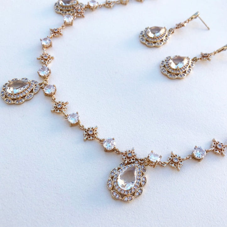 Parure de bijoux mariage oriental  Zinet