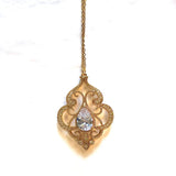 Collier style vintage mariage