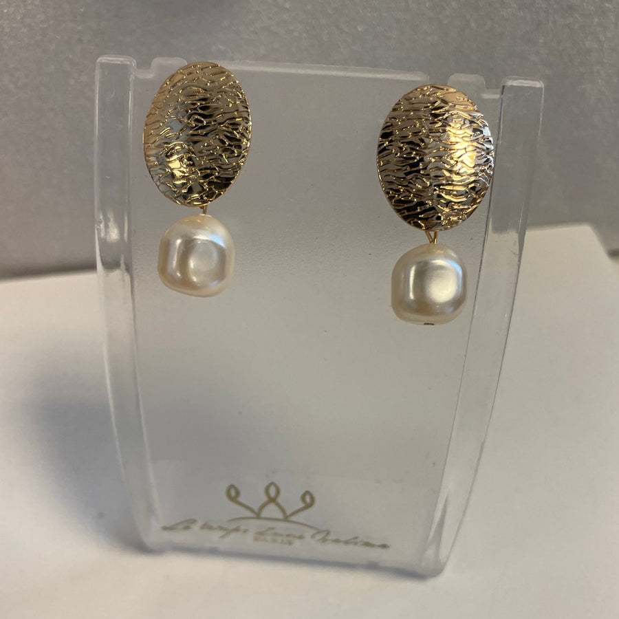 Boucles inspiration tunisienne avec perle