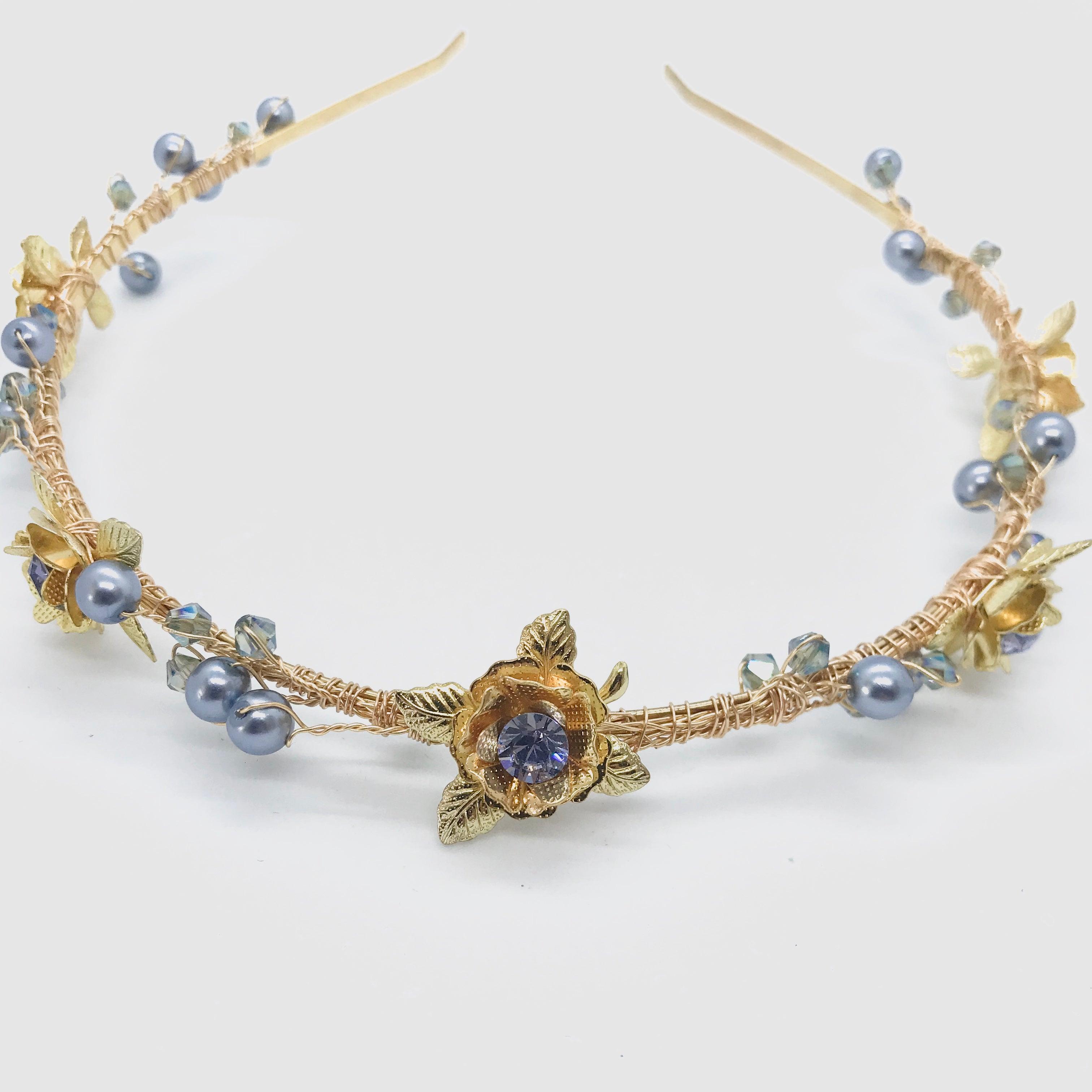 Couronne de fleurs 