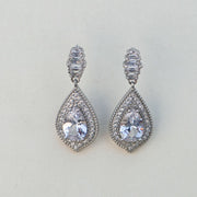 Boucles d'oreilles de mariage oriental Cassandra