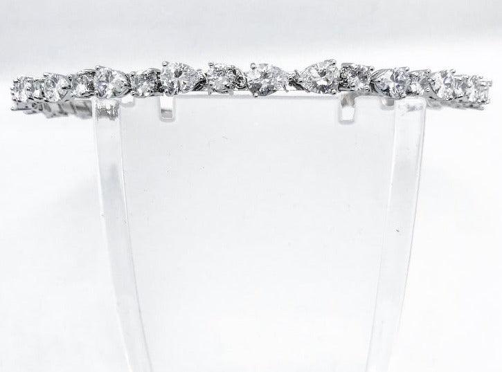Diadème de mariage Oriental en Zircone
