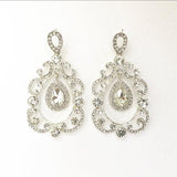 Boucles d'oreilles de mariage style oriental  Fayrouz