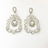 Boucles d'oreilles de mariage style oriental  Fayrouz