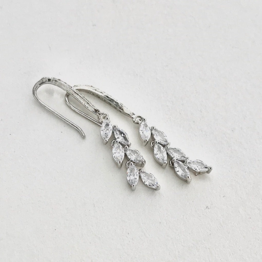 Boucles d'oreille mariage oriental chic Neyla