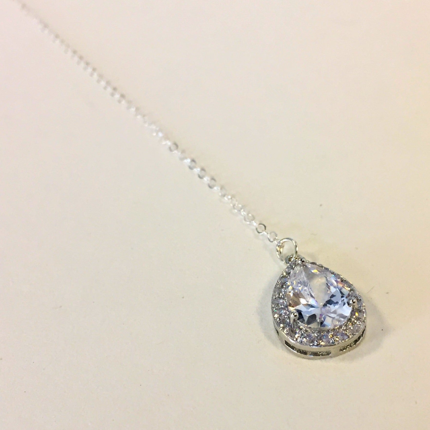 Collier de dos mariage