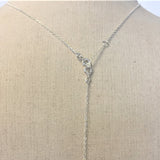 Collier de dos mariage