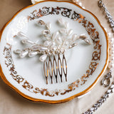 Peigne de cheveux mariage en perle