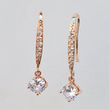 Boucles d'oreilles de mariage fine et chic 